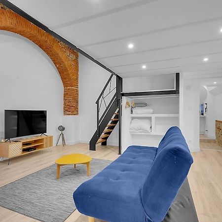 Loft Toulousain Atypique Renove A Neuf Tolosa Esterno foto