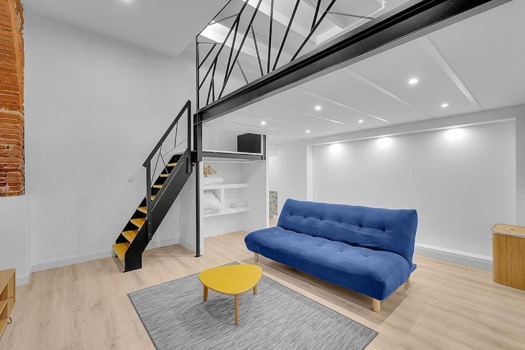Loft Toulousain Atypique Renove A Neuf Tolosa Esterno foto